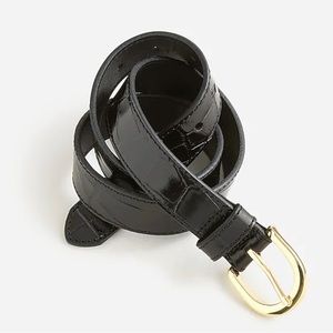 JCrew Classic Croc Belt Medium